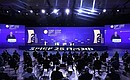 Пленарное заседание XXV Петербургского международного экономического форума. Фото: Сергей Бобылёв, ТАСС