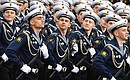 Военный парад в ознаменование 77-й годовщины Победы в Великой Отечественной войне. Фото РИА «Новости»