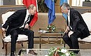 Беседа с Премьер-министром Люксембурга Жан-Клодом Юнкером.