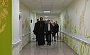 With Archpriest Alexander Tkachenko who initiated the opening of the children’s hospice.