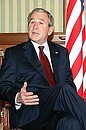 American President George W. Bush.