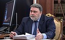Head of the Federal Antimonopoly Service Igor Artemyev.