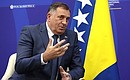 Member of Bosnia and Herzegovina Presidency Milorad Dodik.