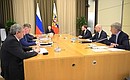 Meeting on Murmansk LNG project Photo: Alexei Nikolskiy, RIA Novosti