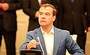 Dmitry Medvedev took part in an informal summit of the Collective Security Treaty Organisation member countries’ heads of state.