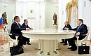 Встреча с Председателем Коллегии Евразийской экономической комиссии Тиграном Саркисяном.