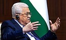 President of Palestine Mahmoud Abbas. Photo: Vyacheslav Prokofyev, TASS