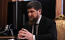 Глава Чеченской Республики Рамзан Кадыров.