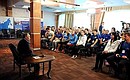 Встреча с представителями Ассоциации студенческих спортивных клубов России.