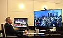 Владимир Путин в режиме видеоконференции принял участие в пленарном заседании форума АСИ «Сильные идеи для нового времени».