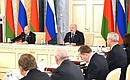 Заседание Высшего Государственного Совета Союзного государства. Фото: Павел Бедняков, РИА «Новости»