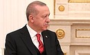 President of the Republic of Turkey Recep Tayyip Erdogan.