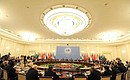 Заседание Совета глав государств – участников Шанхайской организации сотрудничества в расширенном составе.