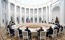 Meeting with State Duma leaders and party faction heads. Photo: RIA Novosti