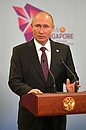 Владимир Путин ответил на вопросы представителей российских средств массовой информации.