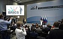 Пресс-конференция по итогам саммита БРИКС.