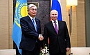 With President of Kazakhstan Kassym-Jomart Tokayev. Photo: Pavel Bednyakov, RIA Novosti