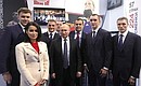 Vladimir Putin visited the exhibition Modern Sport: Innovations and Prospects.