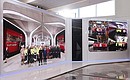 Церемония открытия объектов инфраструктуры столицы (в режиме видеоконференции). Фото: Владимир Гердо, ТАСС