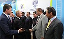 С участниками Министерской встречи Форума стран – экспортёров газа в рамках «Российской энергетической недели».