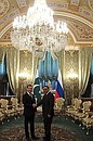С Президентом Пакистана Асифом Али Зардари.
