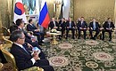 Russian-South Korean talks in restricted format.