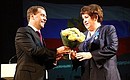 Судья Высшего Арбитражного Суда Нина Иванникова награждена орденом Почёта.