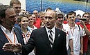 Visit to Russia House in Guatemala City after Sochi\'s presentation as a potential host for the 2014 Winter Olympic Games.