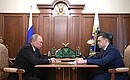С временно исполняющим обязанности губернатора Ивановской области Станиславом Воскресенским.