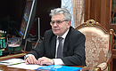 President of the Russian Academy of Sciences Alexander Sergeyev.