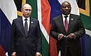 По итогам консультаций лидеры двух стран подписали Совместное заявление о стратегическом партнёрстве Российской Федерации и Южно-Африканской Республики.