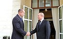 With President of Bulgaria Rumen Radev.