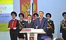 Сергей Иванов выступил на церемонии инаугурации губернатора Московской области Андрея Воробьёва.