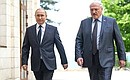 С Президентом Белоруссии Александром Лукашенко. Фото РИА «Новости»