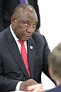 President of South Africa Cyril Ramaphosa.