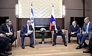 Meeting with Prime Minister of Israel Benjamin Netanyahu.