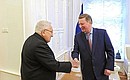 Sergei Ivanov met with former US Secretary of State Henry Kissinger.