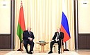 Meeting with President of Belarus Alexander Lukashenko. Photo: Vladimir Astapkovich, RIA Novosti