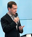 Встреча Дмитрия Медведева со сторонниками.