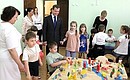 С педагогами и воспитанниками детского сада №126 города Ростова-на-Дону.