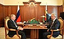 С мэром Москвы Сергеем Собяниным.