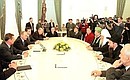 Встреча с членами Попечительского совета Общероссийского национального военного фонда.