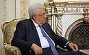 President of the State of Palestine Mahmoud Abbas.