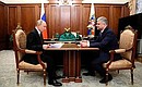 Встреча с главой РЖД Олегом Белозёровым.