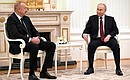 Встреча с Президентом Азербайджана Ильхамом Алиевым. Фото: Павел Бедняков, РИА «Новости»