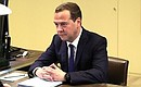 Prime Minister Dmitry Medvedev.