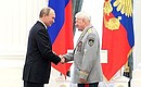 Орденом Александра Невского награждён генерал-лейтенант в отставке Дмитрий Михайлик.