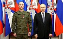Орденом Мужества награждён гвардии майор Дмитрий Мирон.