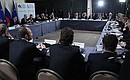 Встреча с членами Круглого стола промышленников России и Европейского союза и представителями деловых кругов Бельгии.