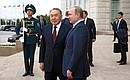 With President of Kazakhstan Nursultan Nazarbayev. Photo: Konstantin Zavrazhin